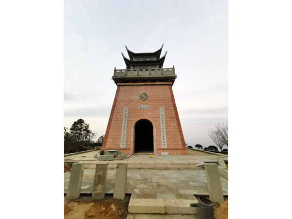 杭州蕭山區(qū)義橋景觀石亭，景觀臺(tái)工程